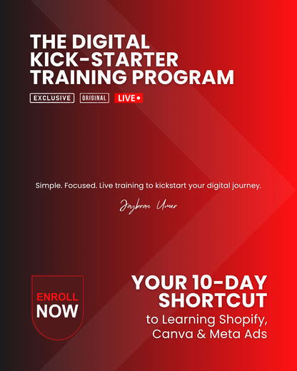🚀 The Digital Kickstarter Program – 10-Day Live Training